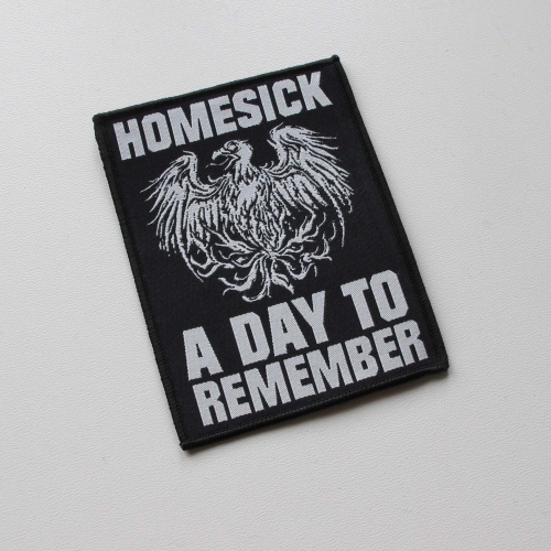 HOMESICK - A day to remember [black] -- Woven Patch.jpg