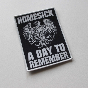 Naszywka HOMESICK - A day to remember [white]