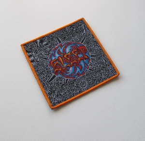 Naszywka SLEEP - Sleep's holy moutain [orange]