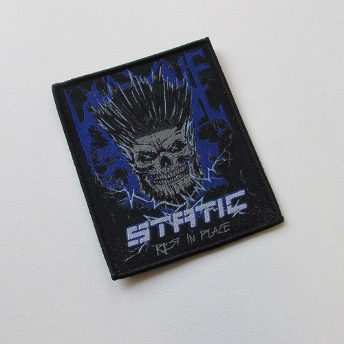 STATIC-X - Rest in peace [black] -- Woven Patch.jpg