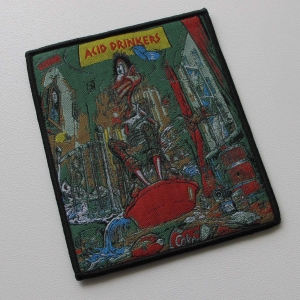 ACID DRINKERS - Infernal Connection [black] -- Woven Patch
