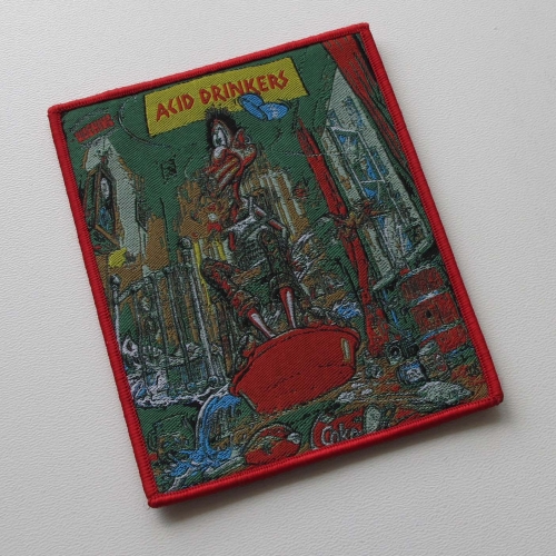 ACID DRINKERS - Infernal Connection [red] -- Woven Patch.jpg