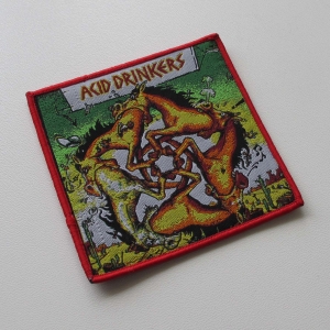 ACID DRINKERS - The state of mind report [red] -- Woven Patch