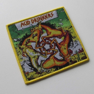ACID DRINKERS - The state of mind report [yellow] -- Woven Patch