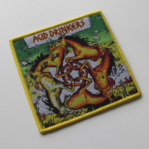 ACID DRINKERS - The state of mind report [yellow] -- Woven Patch.jpg