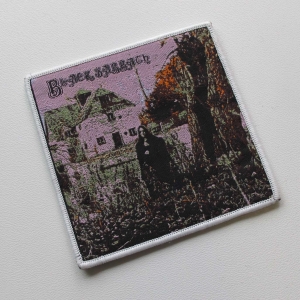 BLACK SABBATH - Black Sabbath [white] -- Woven Patch