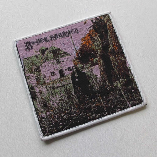 BLACK SABBATH - Black Sabbath [white] -- Woven Patch.jpg