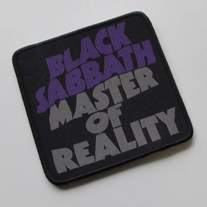 BLACK SABBATH - Master of reality [black] -- Woven Patch