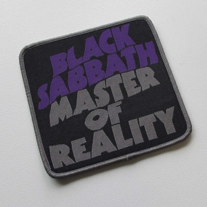 BLACK SABBATH - Master of reality [grey] -- Woven Patch