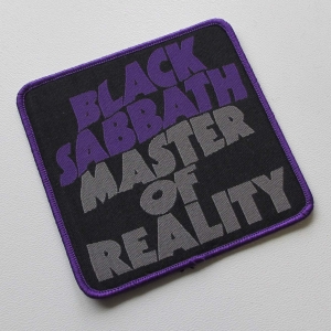 BLACK SABBATH - Master of reality [purple] -- Woven Patch
