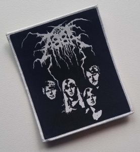 Naszywka ABBA - Black metal [white]