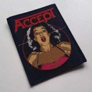 ACCEPT - Lady [black] -- Woven Patch
