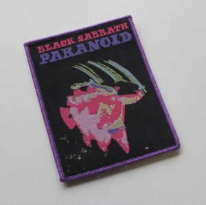 Naszywka BLACK SABBATH - Paranoid [purple]
