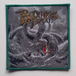 Naszywka BROTHERS OF METAL - Emblas Saga [grey]