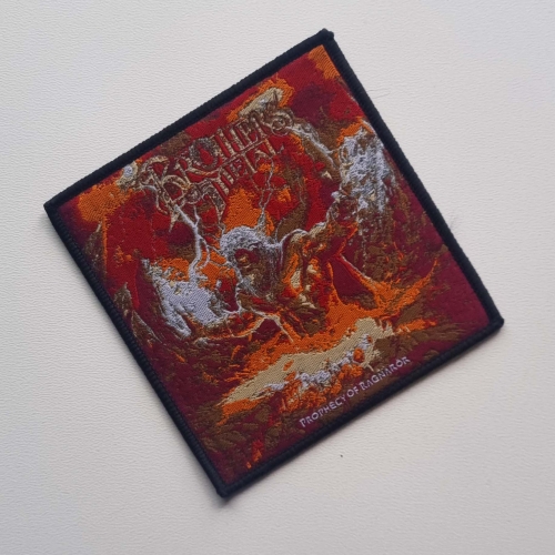 BROTHERS OF METAL - Prophecy of ragnaror [black] -- Woven Patch.jpg