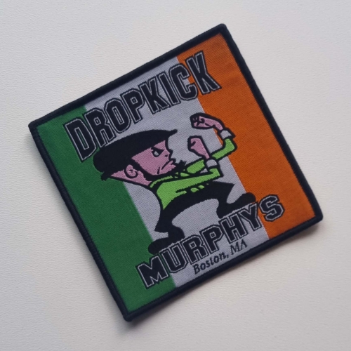 DROPKICK MURPHYS - Boston irish [black] -- Woven Patch.jpg