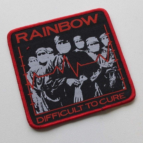 RAINBOW - Difficult to cure [red] -- Woven Patch.jpg