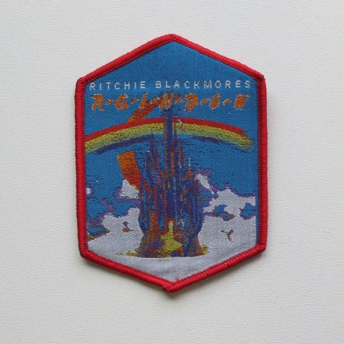RITCHIE BLACKMORE'S RAINBOW - Hexagon [red] -- Woven Patch.jpg