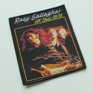Naszywka RORY GALLAGHER - UK Tour 1879 [black]