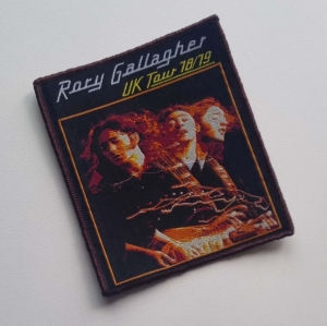 Naszywka RORY GALLAGHER - UK Tour 1879 [brown]
