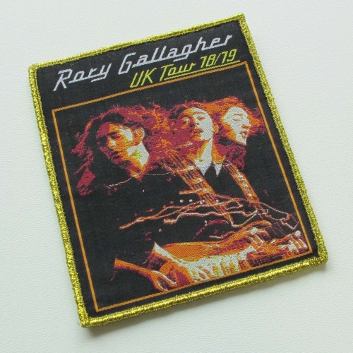 RORY GALLAGHER - UK Tour 1879 [gold] -- Woven Patch.jpg