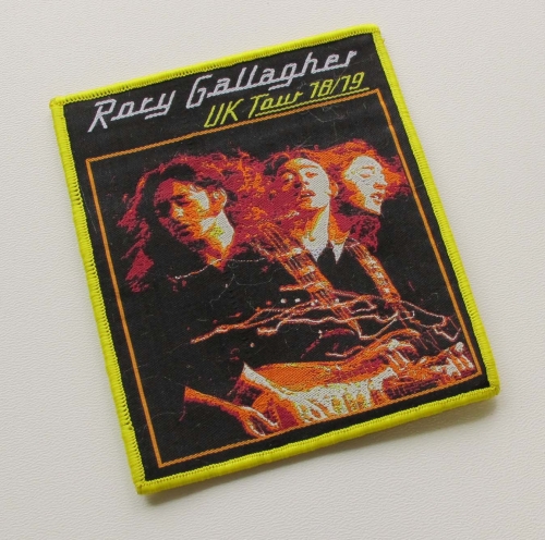 RORY GALLAGHER - UK Tour 1879 [yellow] -- Woven Patch.jpg