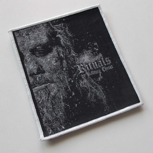 ROTTING CHRIST - Rituals [white] -- Woven Patch.jpg