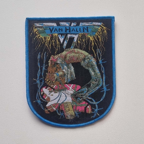 VAN HALEN - 1984 [blue] -- Woven patch.jpg