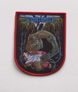 VAN HALEN - 1984 [red] -- Woven Patch