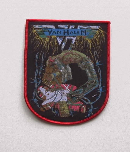 VAN HALEN - 1984 [red] -- Woven patch.jpg
