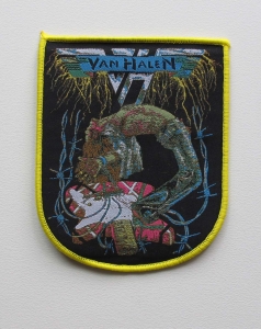 VAN HALEN - 1984 [yellow] -- Woven Patch