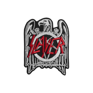 SLAYER - EAGLE [iron on] -- Embroidered Patch