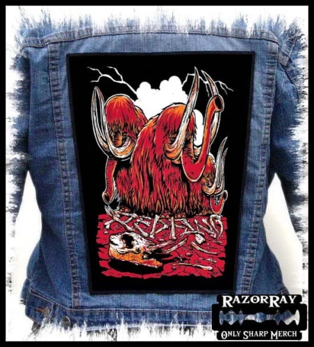 RED FANG - Mammoths -- Backpatch Back Patch.jpg