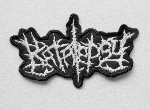 KATALEPSY - Logo [shaped] -- Embroidered Patch