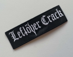 LEFTOVER CRACK - Logo -- Embroidered Patch