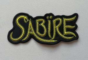 Naszywka Haftowana SABIRE - Logo [gold, shaped]