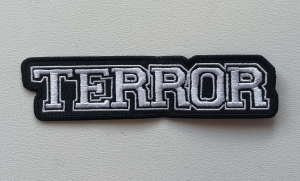 Naszywka Haftowana TERROR - Logo [shaped]