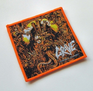 Naszywka Tkana GRAVE - Burial Ground [orange]