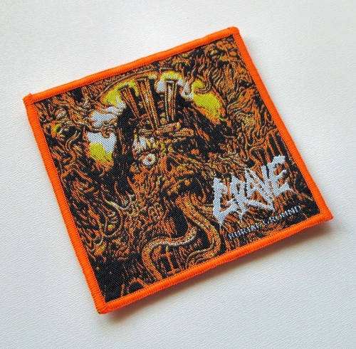 GRAVE - Burial Ground [orange] -- Woven Patch.jpg