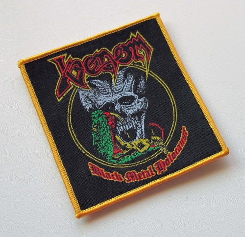 VENOM - Black Metal Holocaust [yellow] -- Woven Patch.jpg