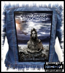 HOLY MOSES - Master of Disaster -- Backpatch