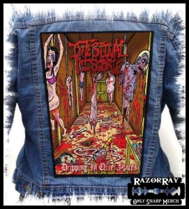 INTESTINAL DISGORGE - Dripping In Quiet Places -- Backpatch