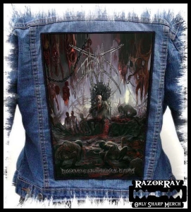 PUTRIDITY - Degenerating Anthropophagical Euphoria -- Backpatch
