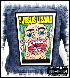 THE JESUS LIZARD - Face -- Backpatch