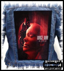 WAGE WAR - Manic -- Backpatch