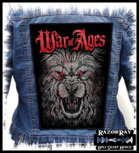 WAR OF AGES - Lion -- Backpatch