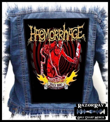 HAEMORRHAGE - Since 1990 -- Backpatch.jpg