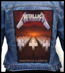 METALLICA - Master of Puppets -- Backpatch