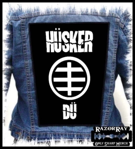 HUSKER DU - Minutemen -- Backpatch