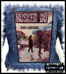 HUSKER DU - Zen Arcade -- Backpatch